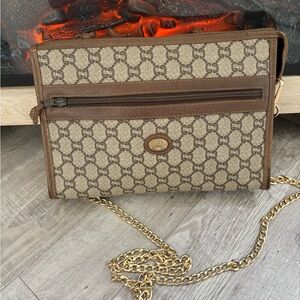Gucci Beige Leather Bag